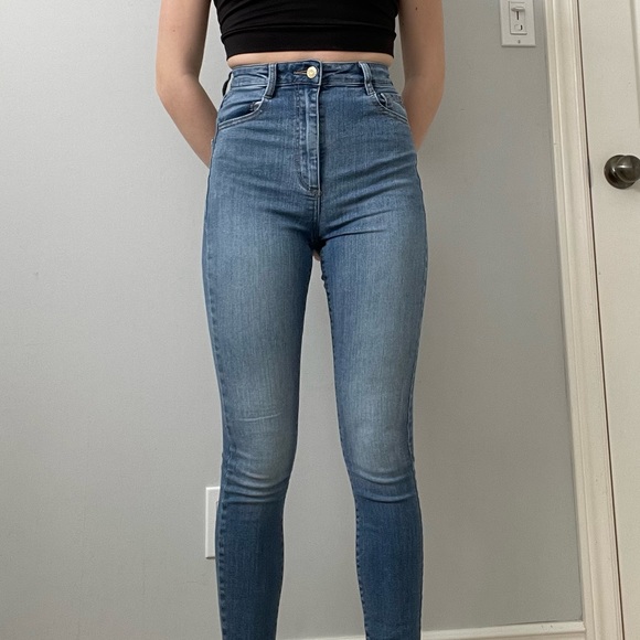 High Rise Garage Skinny Jeans - Picture 1 of 2
